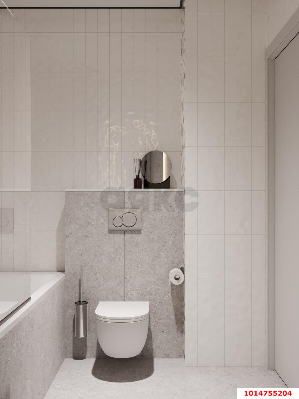 Фото №5: 1-комнатная квартира 35 м² - Краснодар, жилой комплекс Самолёт-3, ул. Ивана Беличенко, 86