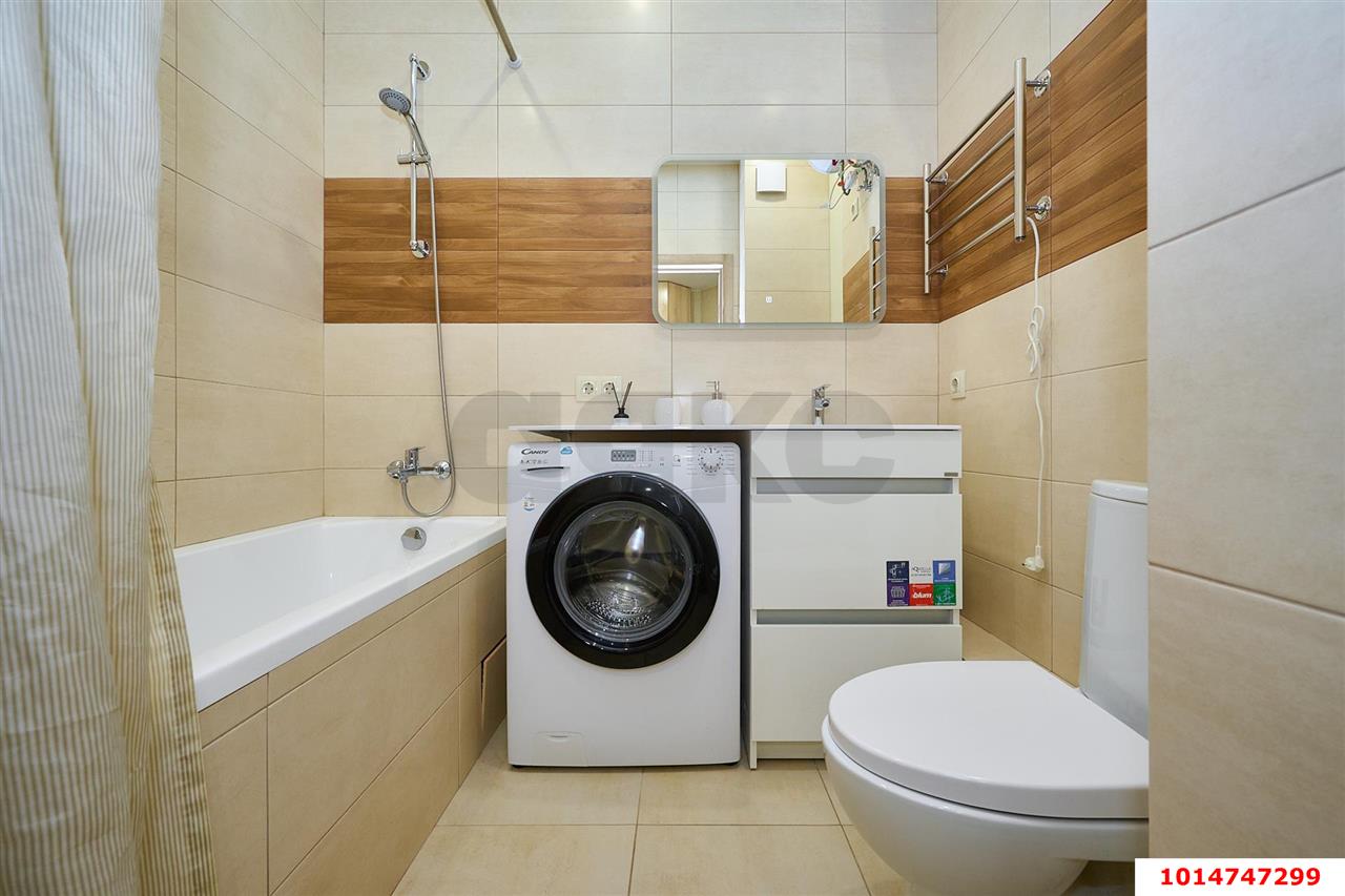 Фото №13: 1-комнатная квартира 38 м² - Краснодар, Прикубанский внутригородской округ, мкр. Достояние, ул. Григория Булгакова, 6