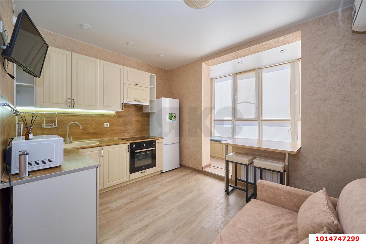 Фото №2: 1-комнатная квартира 38 м² - Краснодар, Прикубанский внутригородской округ, мкр. Достояние, ул. Григория Булгакова, 6