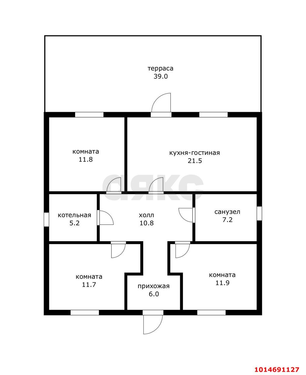 Фото №2: Дом 91 м² + 8.23 сот. - Тульский, ул. Северная, 62