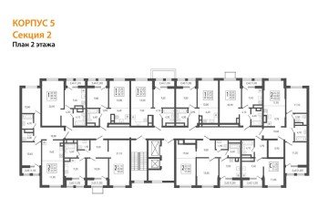 Фото №3: 1-комнатная квартира 42 м² - Краснодар, мкр. жилой комплекс Югге, 