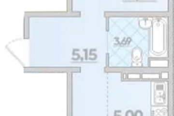 Фото №1: 1-комнатная квартира 44 м² - Берёзовый, мкр. жилой комплекс Молодёжный-2, 