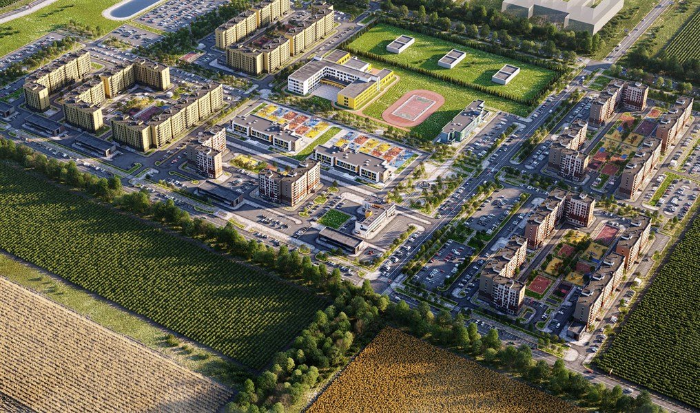 Фото №3: Студия 26 м² - Берёзовый, Прикубанский внутригородской округ, мкр. жилой комплекс Молодёжный-2