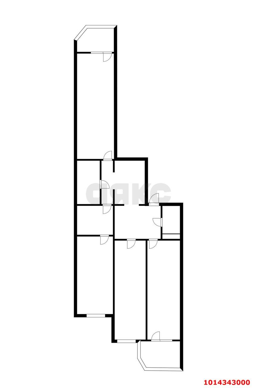 Фото №14: 3-комнатная квартира 86 м² - Краснодар, Завод Измерительных Приборов, ул. Зиповская, 44