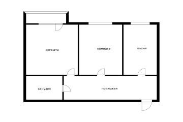 Фото №1: 2-комнатная квартира 56 м² - Новая Адыгея, мкр. жилой комплекс Тургеневский, ул. Тургеневское шоссе, 3/7