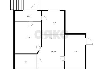 Фото №1: Торговое помещение 54 м² - Краснодар, мкр. Музыкальный, ул. имени И.И. Дунаевского, 25/1