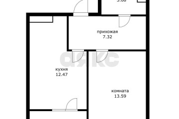 Фото №3: 1-комнатная квартира 42 м² - Приморский, мкр. ЖК Просторы Крыма, 
