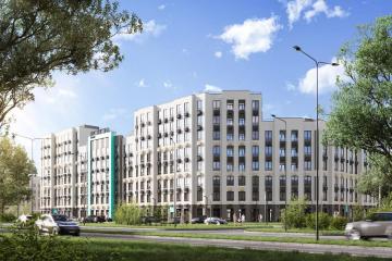 Фото №1: 1-комнатная квартира 42 м² - Приморский, мкр. ЖК Просторы Крыма, 