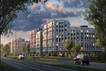 Фото №2: 1-комнатная квартира 42 м² - Приморский, мкр. ЖК Просторы Крыма, 