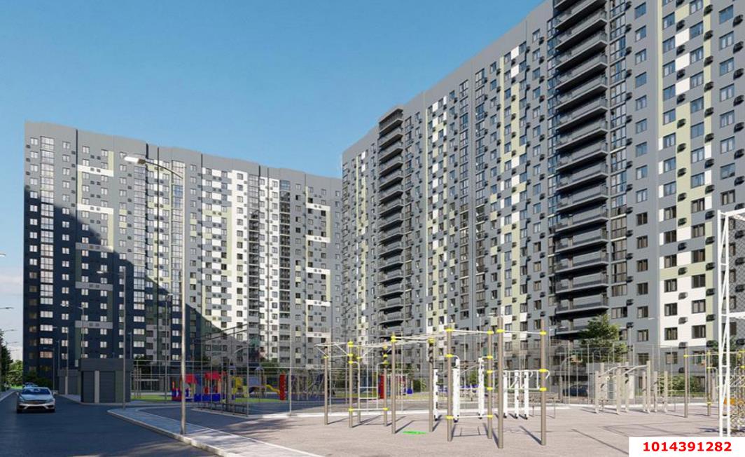 Фото №2: 1-комнатная квартира 36 м² - Краснодар, Карасунский внутригородской округ, ул. имени Владимира Жириновского, 7