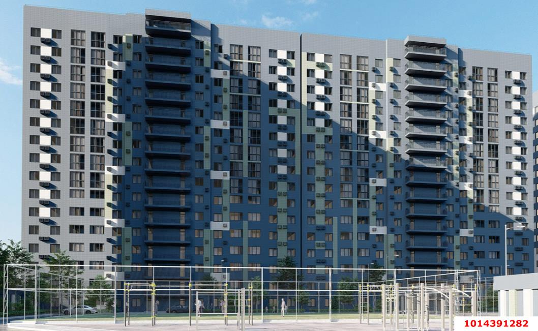 Фото №1: 1-комнатная квартира 36 м² - Краснодар, Карасунский внутригородской округ, ул. имени Владимира Жириновского, 7