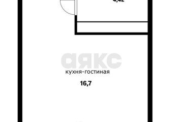 Фото №3: Студия 28 м² - Краснодар, мкр. Школьный, ул. Школьная, 1