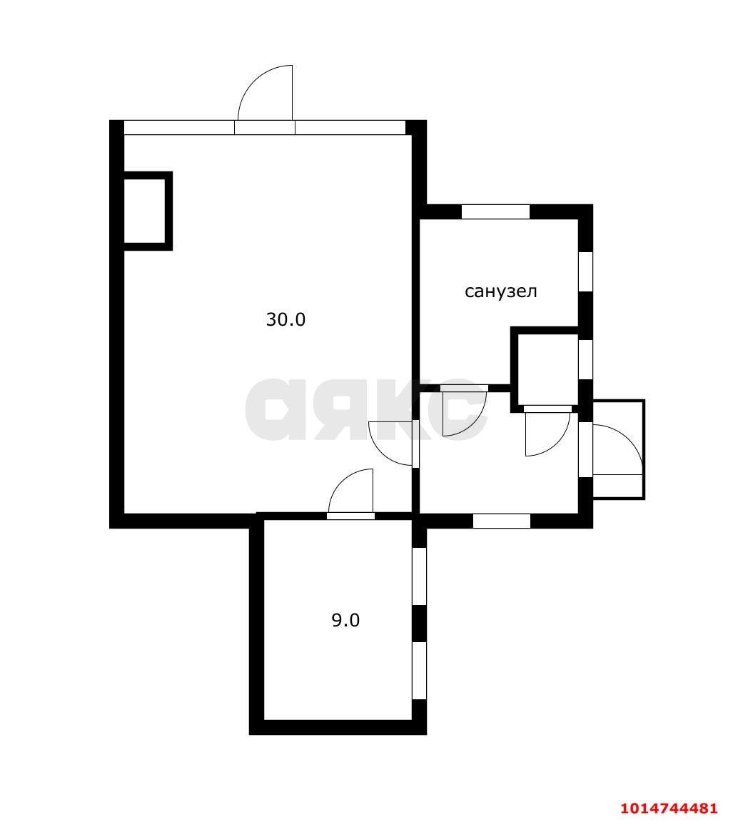 Фото №6: 2-комнатная квартира 49 м² - Краснодар, Фестивальный, ул. Фридриха Энгельса, 85