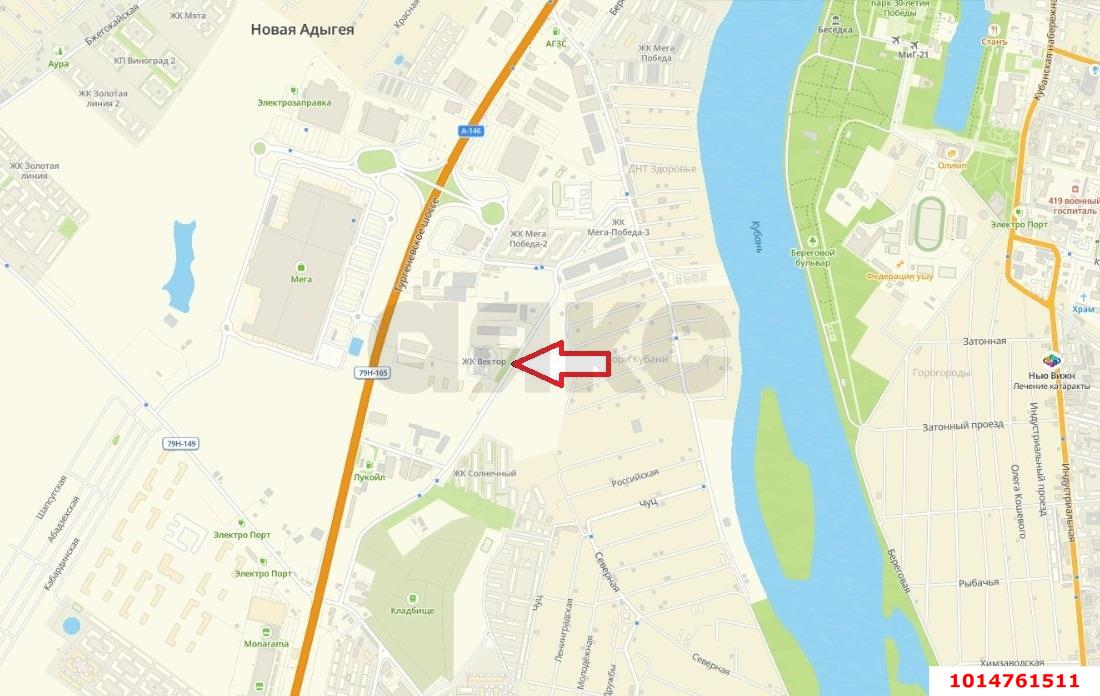 Фото №10: Торговое помещение 74 м² - Яблоновский, жилой комплекс Вектор, ул. Базовская, 21
