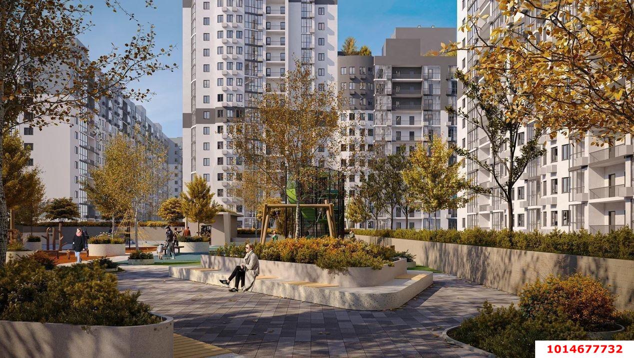 Фото №6: 1-комнатная квартира 44 м² - Краснодар, ЖК Альфа, ЖК Кино, Карасунский внутригородской округ, Хлопчато-бумажный Комбинат, мкр. жилой комплекс Кино, ул. Уральская, 100