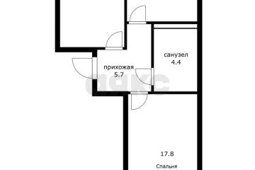 Фото №2: 2-комнатная квартира 59 м² - Краснодар, мкр. Горхутор, ул. имени Дзержинского, 110А