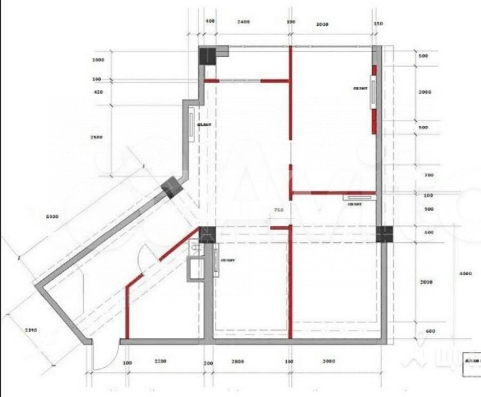Фото №19: 3-комнатная квартира 85 м² - Сочи, Яна Фабрициуса, ул. Яна Фабрициуса, 2/28А