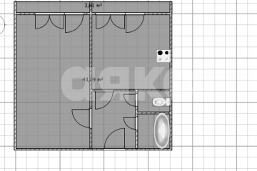 Фото №2: 1-комнатная квартира 42 м² - Воскресенск, мкр. Москворецкий, ул. Рабочая, 117