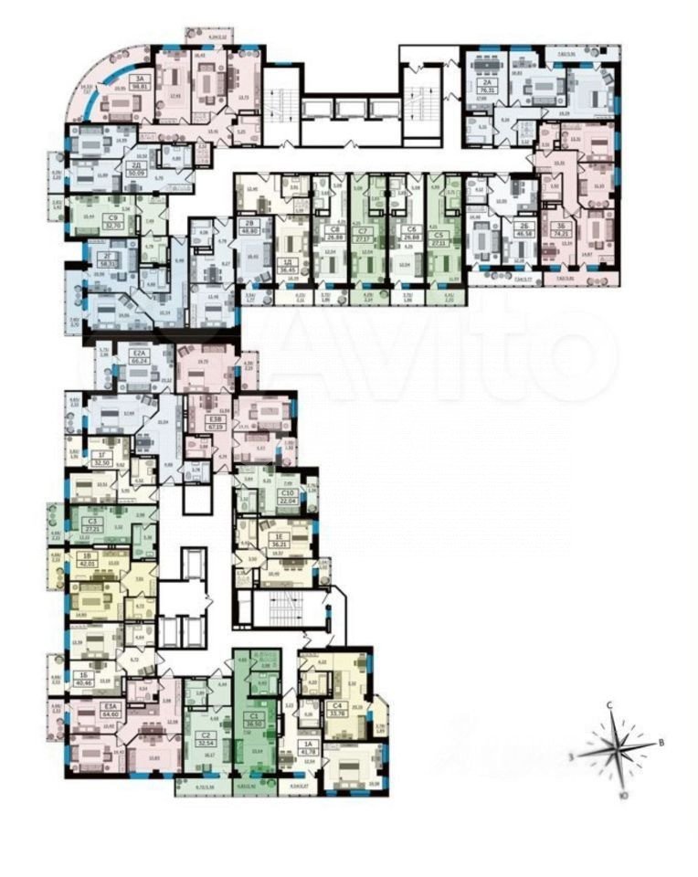 Фото №2: Студия 33 м² - Ростов-на-Дону, Кировский, пр-кт Ворошиловский, 82/4