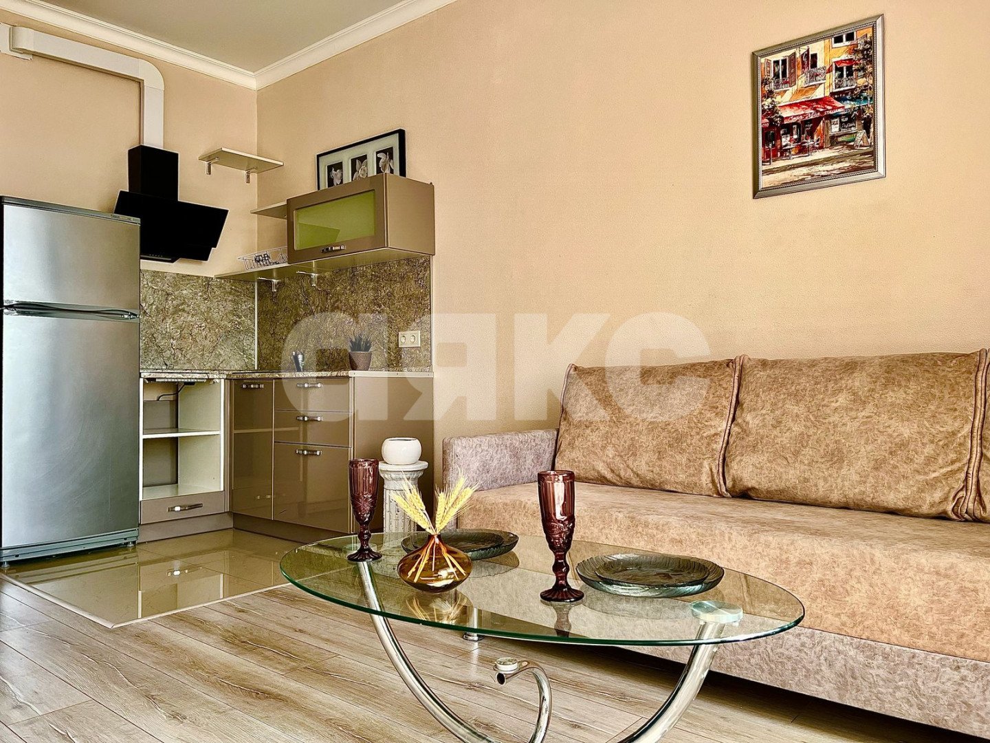Фото №2: Студия 26 м² - Ростов-на-Дону, жилой комплекс Центральный-2, пер. Доломановский, 128