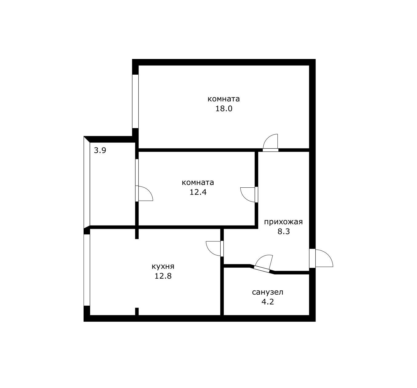 Фото №10: 2-комнатная квартира 55 м² - Краснодар, Прикубанский внутригородской округ, мкр. Музыкальный, ул. имени С.С. Прокофьева, 8