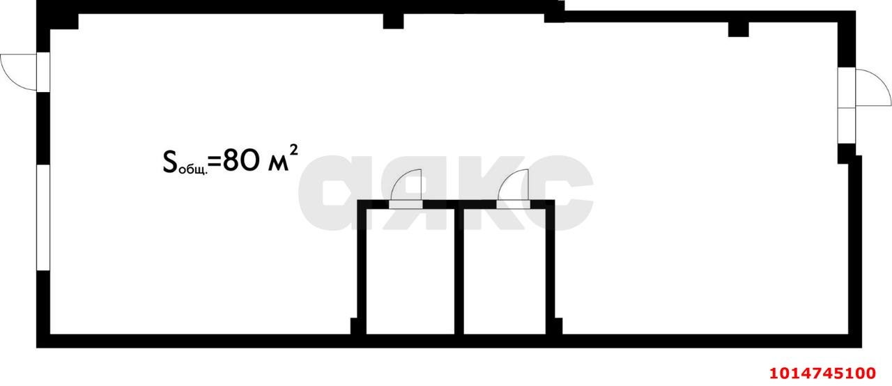 Фото №12: Торговое помещение 80 м² - Краснодар, ЖК Новые Черёмушки, ул. Селезнёва, 4/4