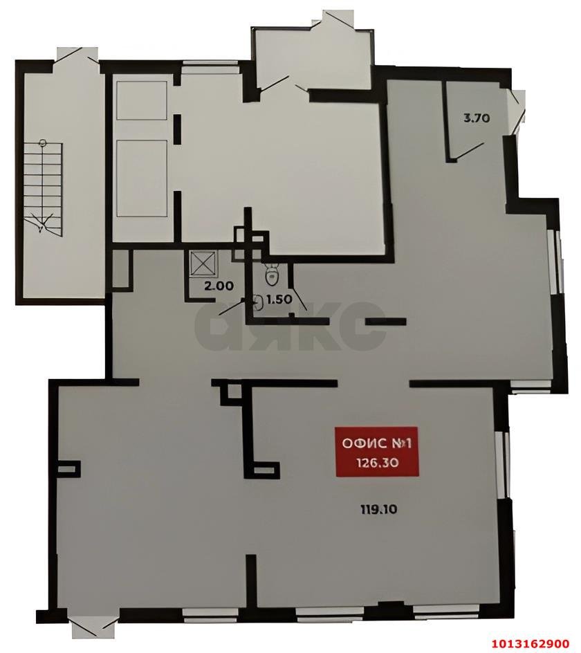 Фото №6: Торговое помещение 127 м² - Краснодар, ЖК Красная Площадь, ул. им. Мурата Ахеджака, 12к8