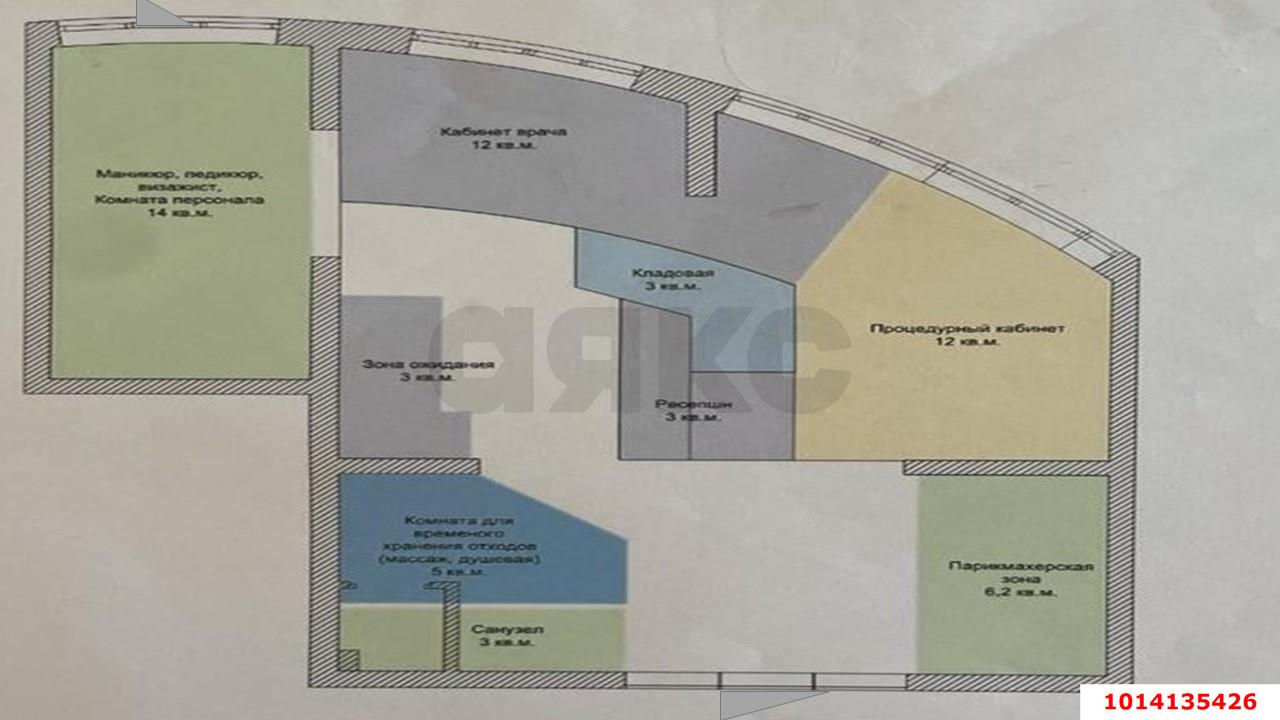 Фото №1: Торговое помещение 83 м² - Краснодар, Центральный, ул. Кубанская набережная, 39