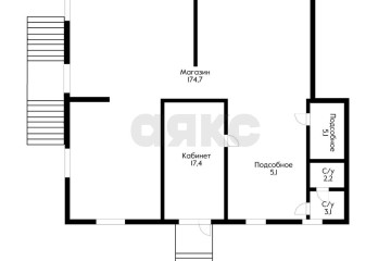 Фото №5: Торговое помещение 162 м² - Краснодар, мкр. Славянский, ул. Красных Партизан, 1