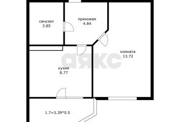 Фото №1: 1-комнатная квартира 33 м² - Краснодар, мкр. ЖК Губернский, ул. им. Героя Яцкова И.В., 9к3
