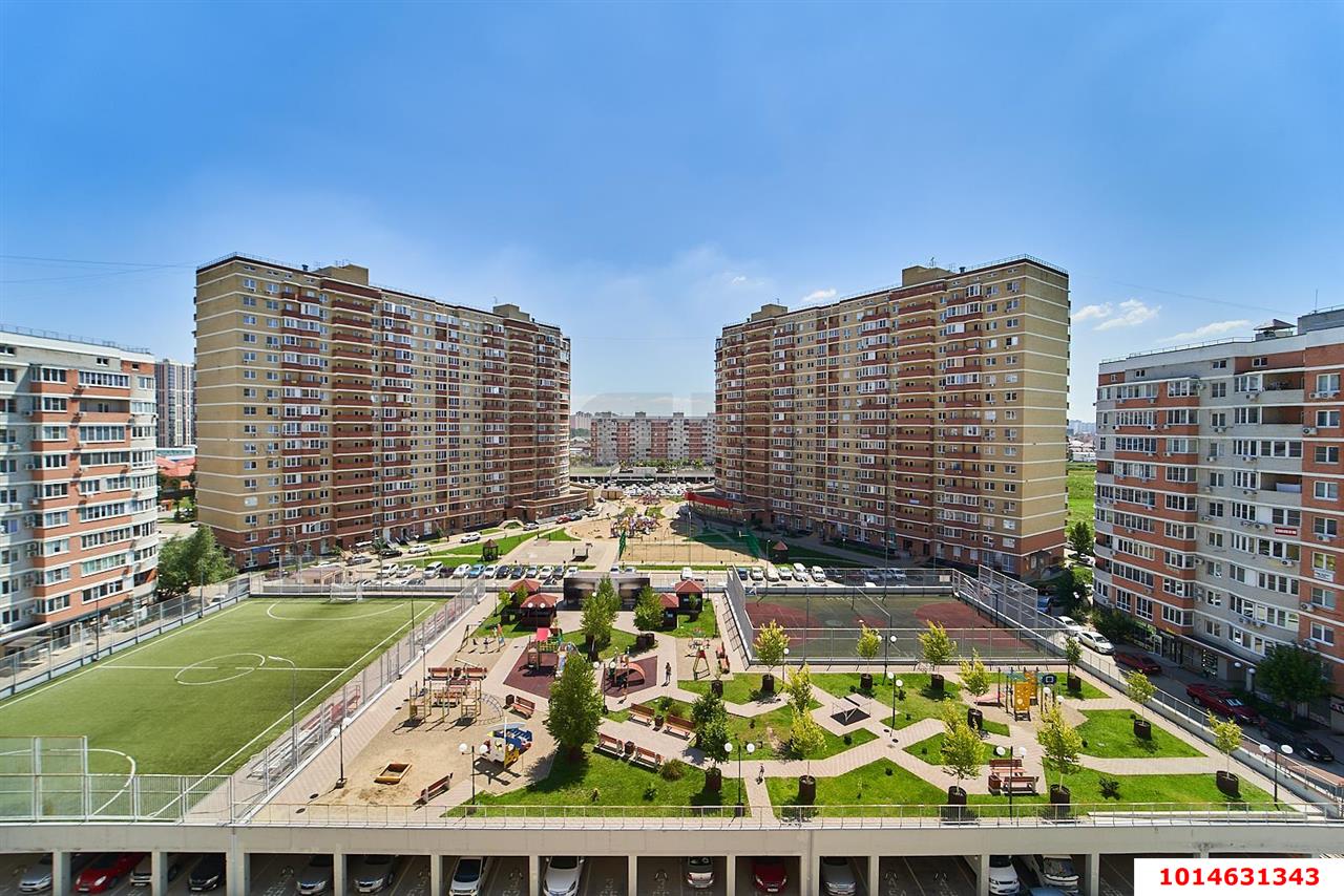 Фото №1: 1-комнатная квартира 42 м² - Краснодар, жилой комплекс Инсити-Парк, ул. Командорская, 1к1