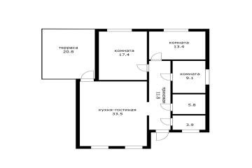 Фото №2: Дом 120 м² - Кубанская Нива-2, мкр. Прикубанский внутригородской округ, ул. Персиковая, 5