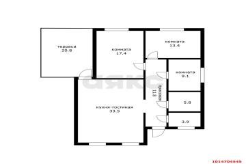 Фото №2: Дом 120 м² - Кубанская Нива-2, мкр. Прикубанский внутригородской округ, ул. Персиковая, 5