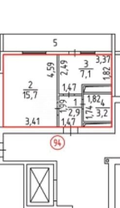 Фото №12: 1-комнатная квартира 35 м² - Симферополь, Центральный, ул. Балаклавская, 73Г