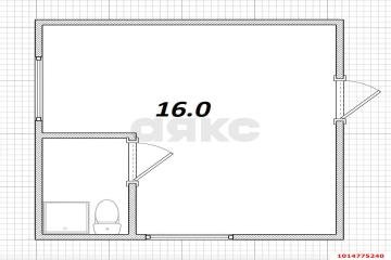 Фото №4: Студия 16 м² - Краснодар, мкр. Фестивальный, ул. имени Тургенева, 134