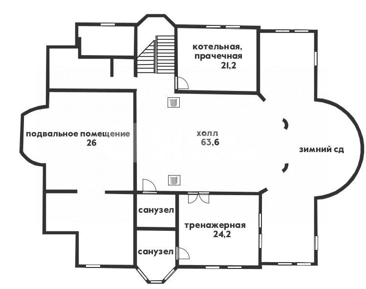 Фото №47: Дом 910 м² + 30 сот. - Прасковеевка, 