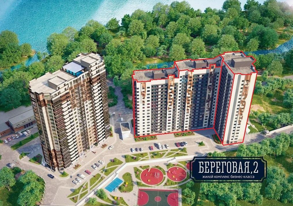 Фото №19: 1-комнатная квартира 51 м² - Краснодар, Горогороды, жилой комплекс Береговая-2, Западный внутригородской округ, Центральный внутригородской округ, мкр. Центральный, ул. Береговая, 2к1