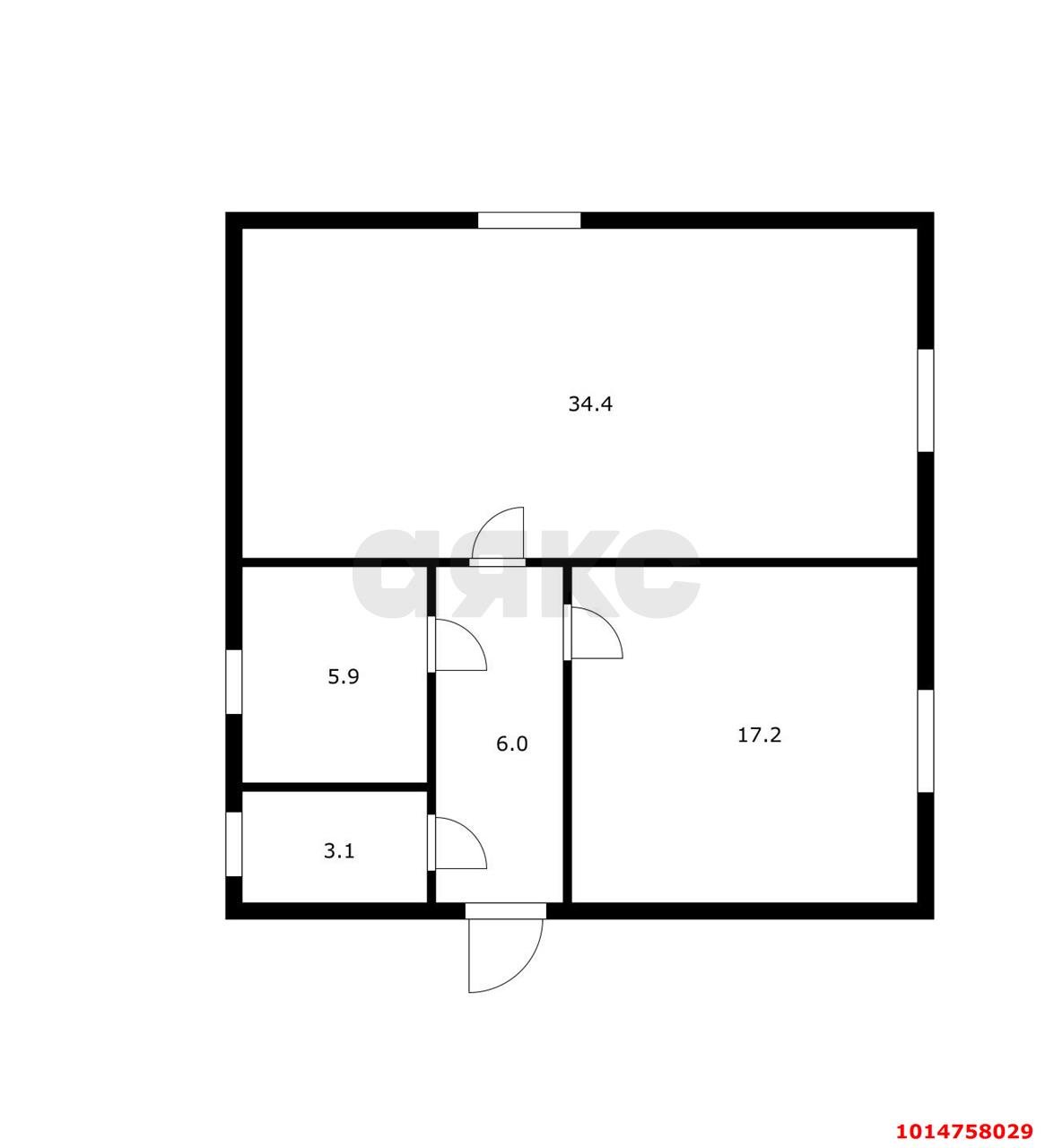 Фото №5: Дом 70 м² + 4 сот. - Ленинградская, ул. Мира, 30Б
