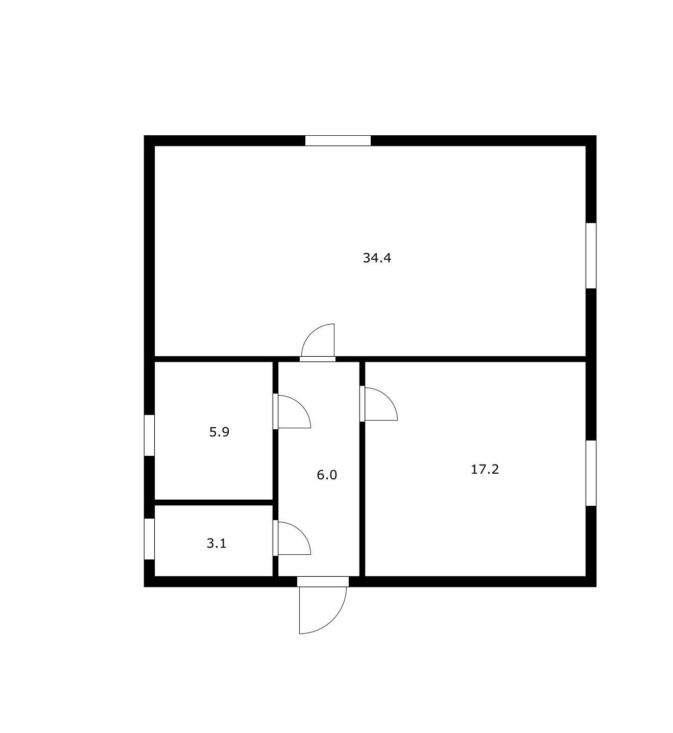 Фото №5: Дом 70 м² + 4 сот. - Ленинградская, ул. Мира, 30Б