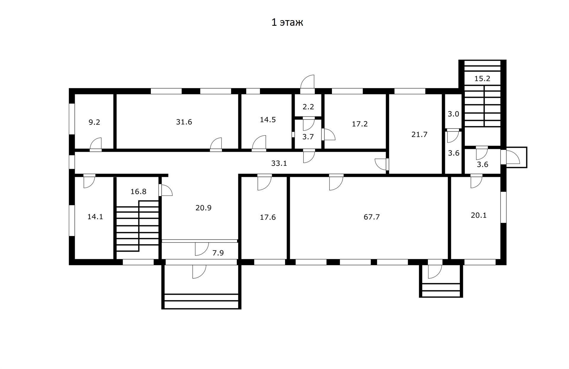 Фото №6: Коммерция 929 м² - Белый, пер. Садовый, 9