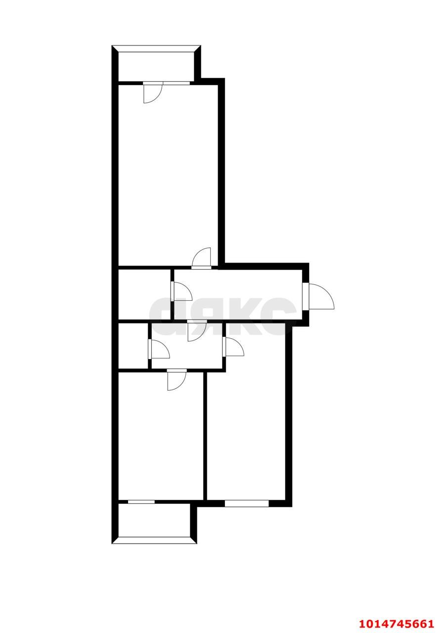 Фото №12: 2-комнатная квартира 70 м² - Краснодар, Прикубанский внутригородской округ, ул. Шевцова, 5