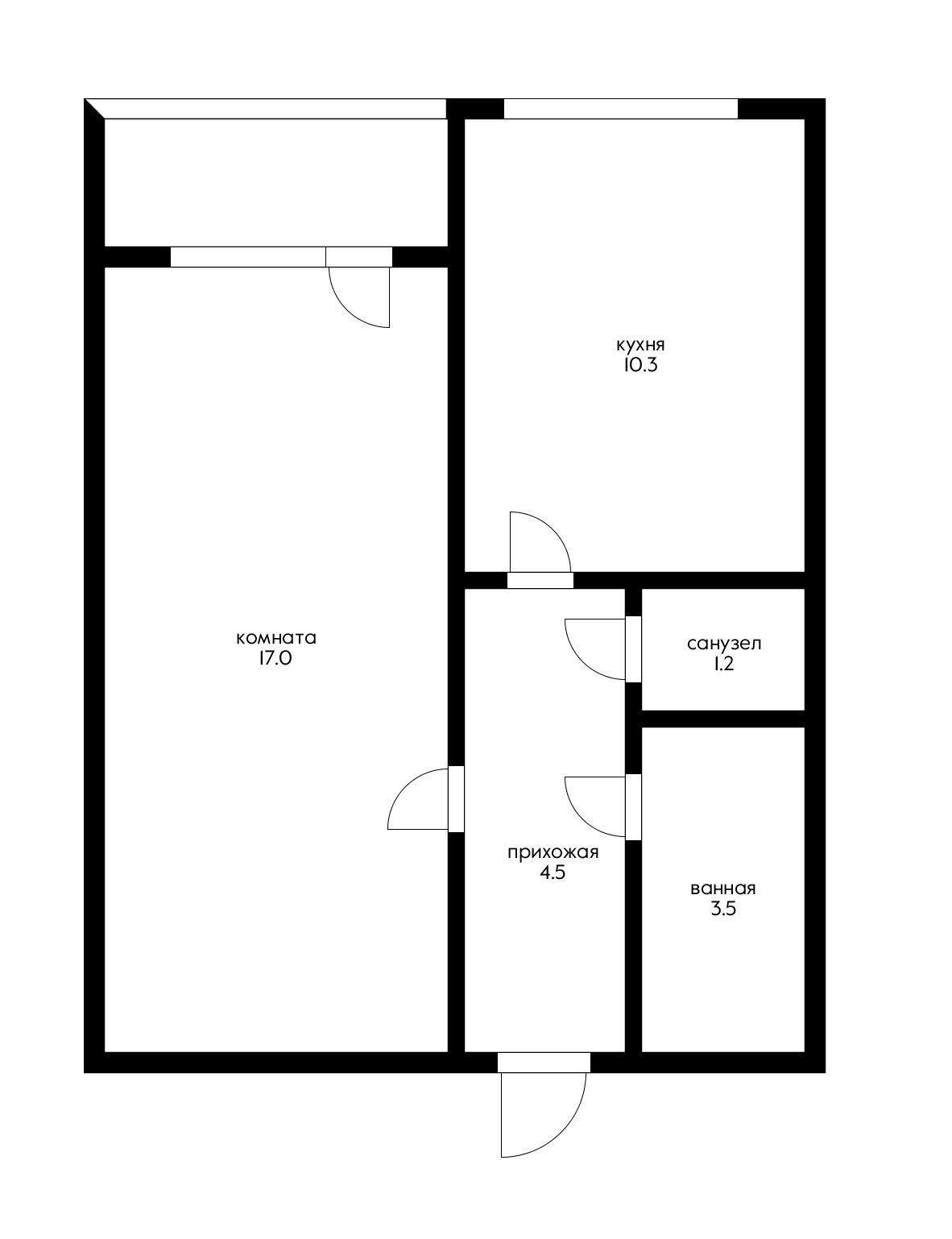 Фото №10: 1-комнатная квартира 40 м² - Краснодар, мкр. Прикубанский внутригородской округ, ул. Городская, 1