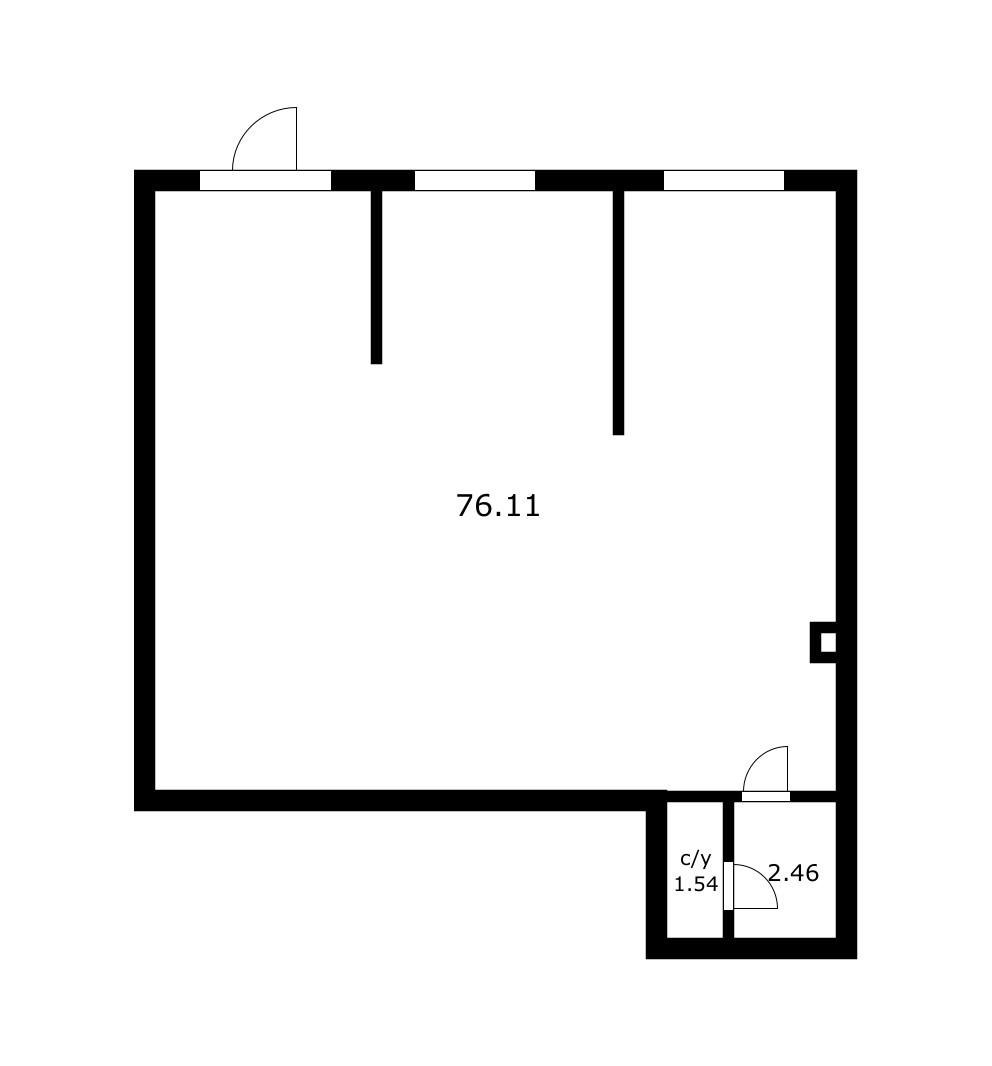 Фото №13: Коммерция 80 м² - Краснодар, Московский, Прикубанский внутригородской округ, Завод Радиоизмерительных Приборов, мкр. Музыкальный, ул. Московская, 112
