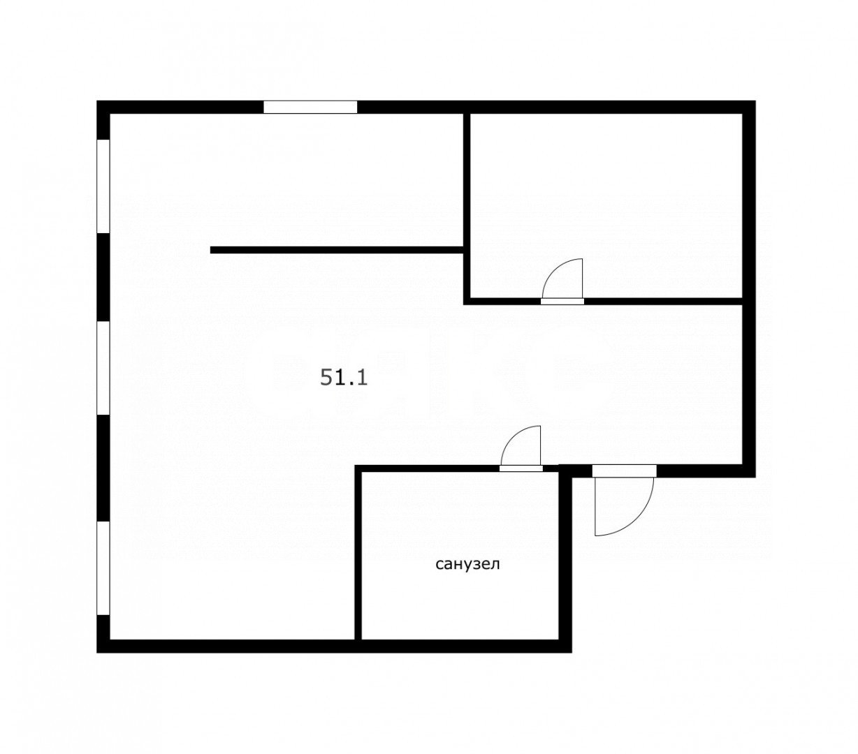 Фото №28: 3-комнатная квартира 51 м² - Сочи, Заречный, ул. Голенева, 17/4