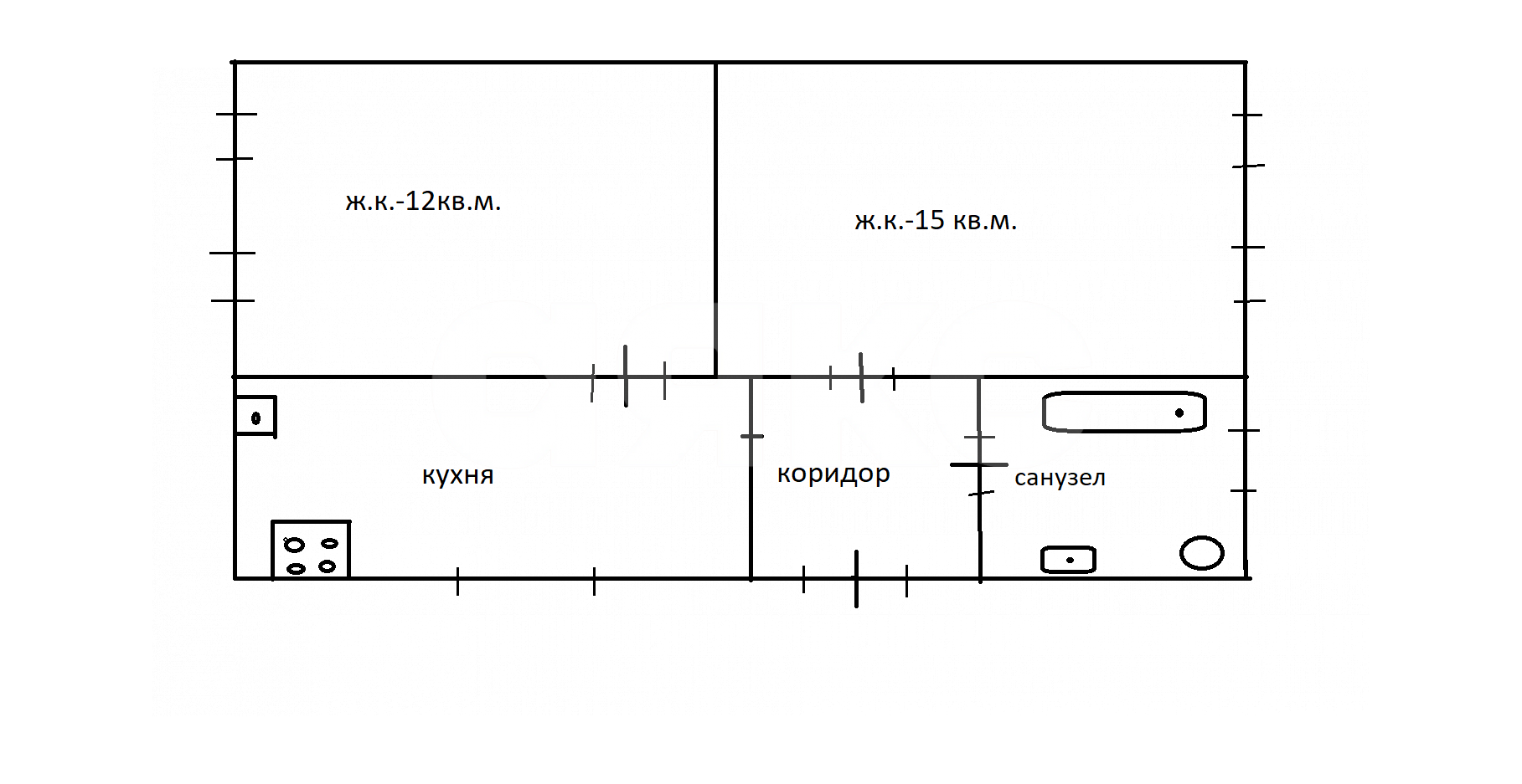 Фото №31: Дом 46 м² + 12.5 сот. - Старотитаровская, ул. Широкая, 156