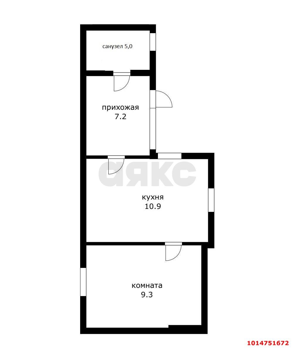 Фото №14: 2-комнатная квартира 20 м² - Краснодар, Дубинка, ул. Ставропольская, 38