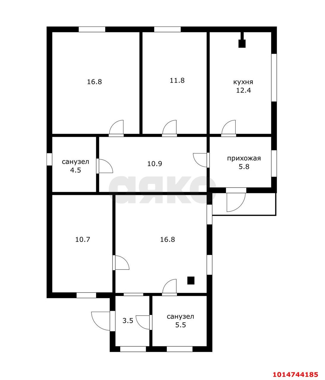 Фото №2: Дом 98 м² + 35.12 сот. - Полтавская, ул. Кубанская, 18А