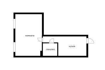 Фото №3: 1-комнатная квартира 36 м² - Краснодар, мкр. Новый, ул. Апрельская, 39