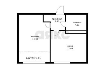 Фото №1: 1-комнатная квартира 34 м² - Краснодар, мкр. Черёмушки, 