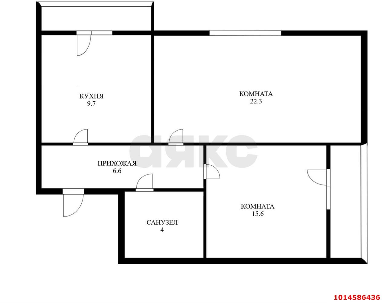 Фото №18: 2-комнатная квартира 65 м² - Краснодар, Фестивальный, ул. Атарбекова, 7